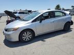 2012 Honda Civic Lx იყიდება Bakersfield-ში, CA - Rear End