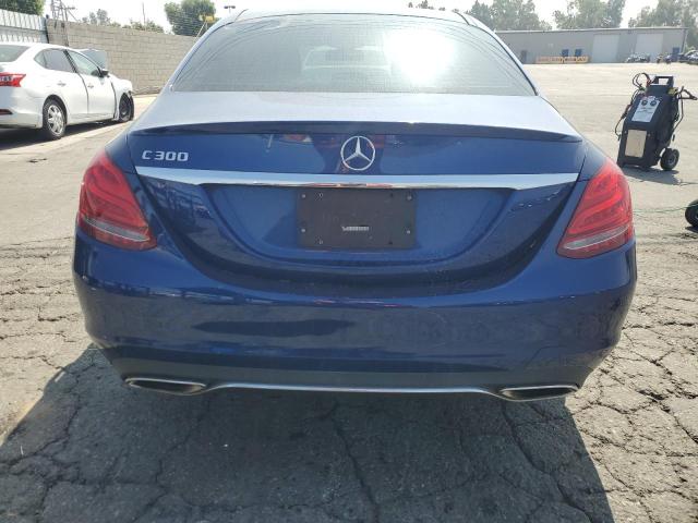  MERCEDES-BENZ C-CLASS 2018 Blue