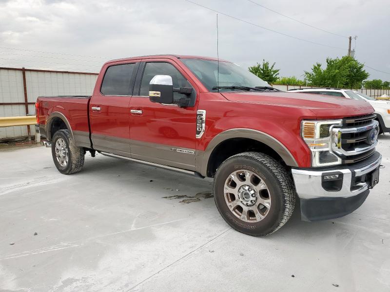  FORD F250 2021 Burgundy