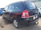 2010 VAUXHALL ZAFIRA EXC for sale at Copart PETERLEE