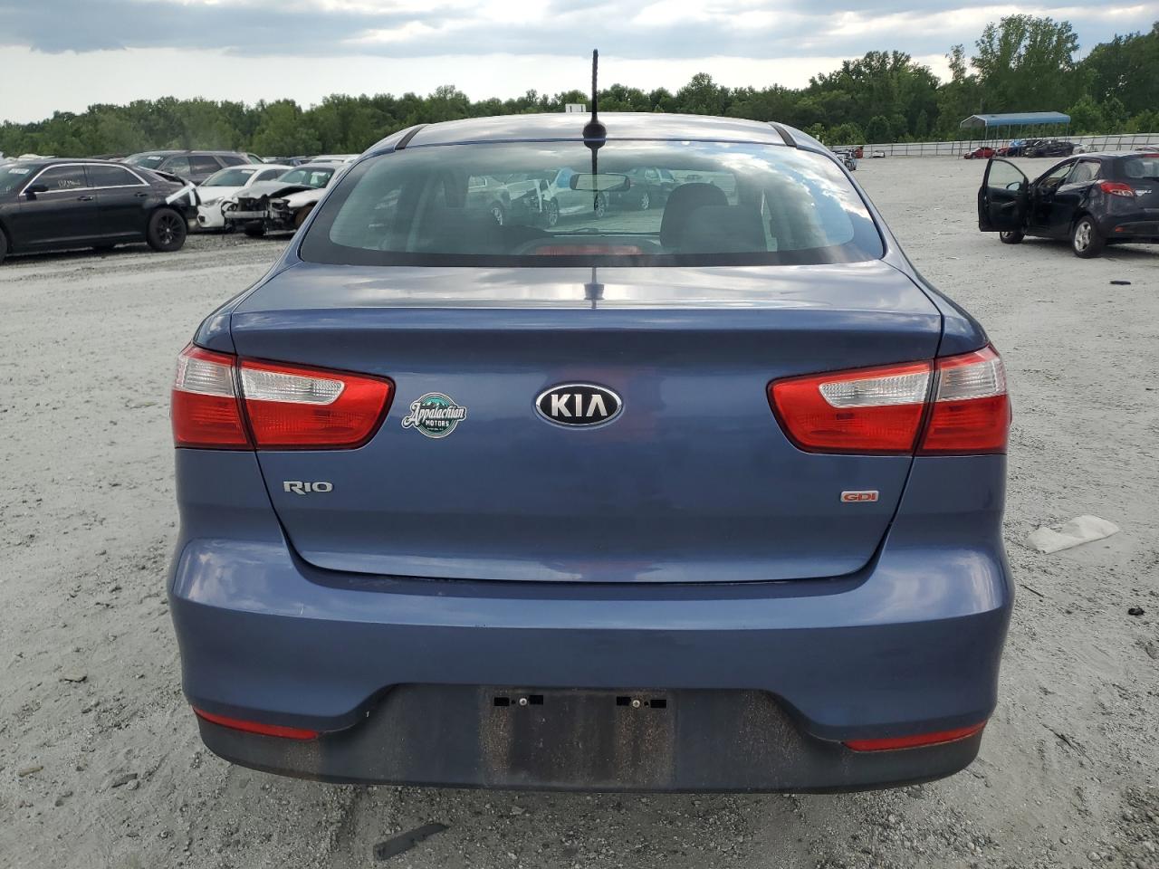 2016 Kia Rio Lx VIN: KNADM4A38G6625787 Lot: 62281095