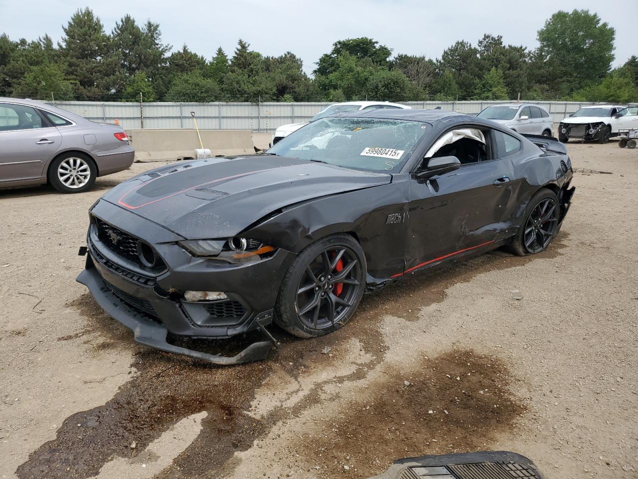 2023 Ford Mustang Mach I zu verkaufen in Elgin, IL - Rollover