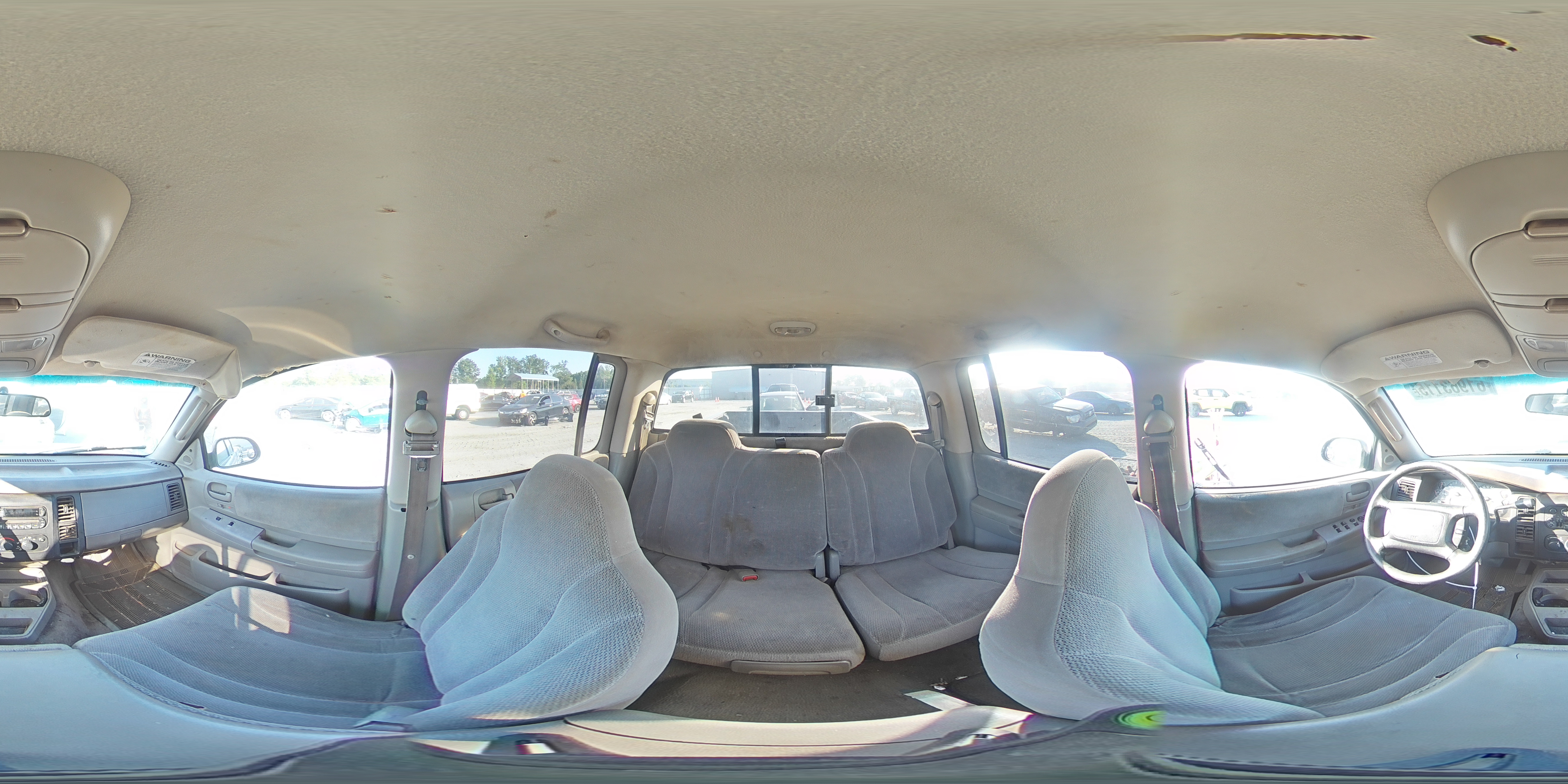 2001 Dodge Dakota Quad VIN: 1B7HL2AX91S334986 Lot: 61963115