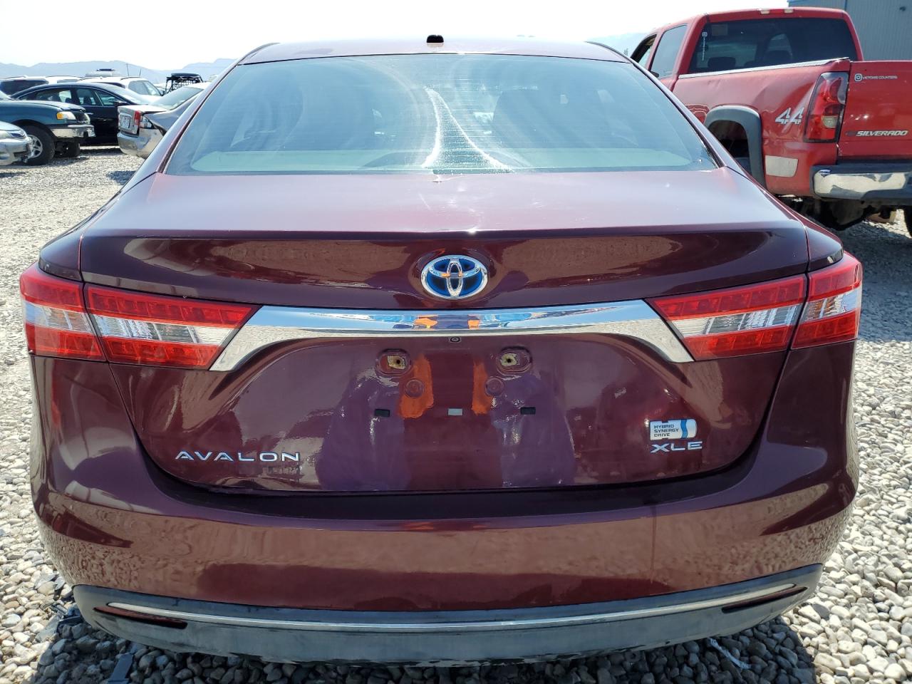 2013 Toyota Avalon Hybrid VIN: 4T1BD1EB5DU009929 Lot: 62191665