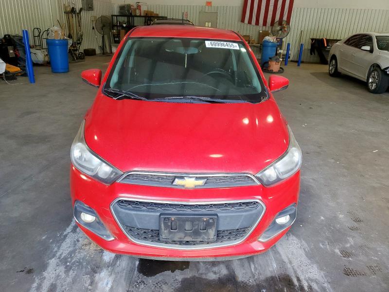  CHEVROLET SPARK 2016 Czerwony