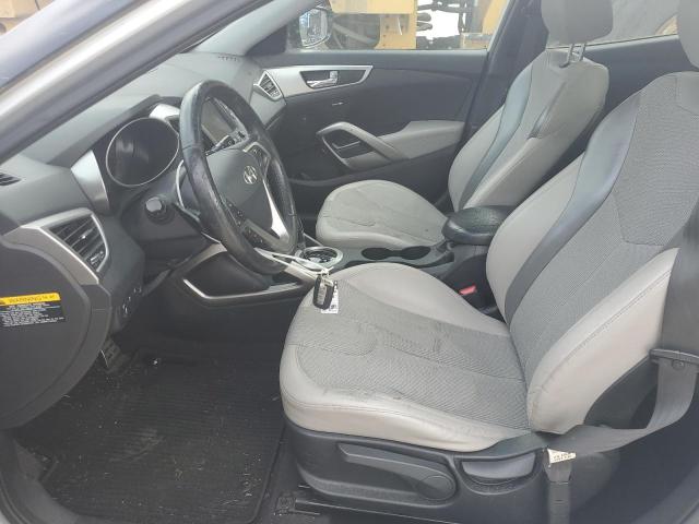  HYUNDAI VELOSTER 2012 Серебристый