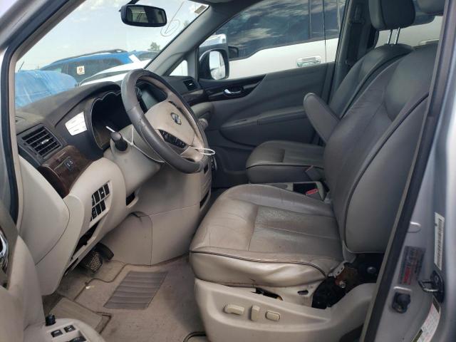 Minivans NISSAN QUEST 2012 Srebrny