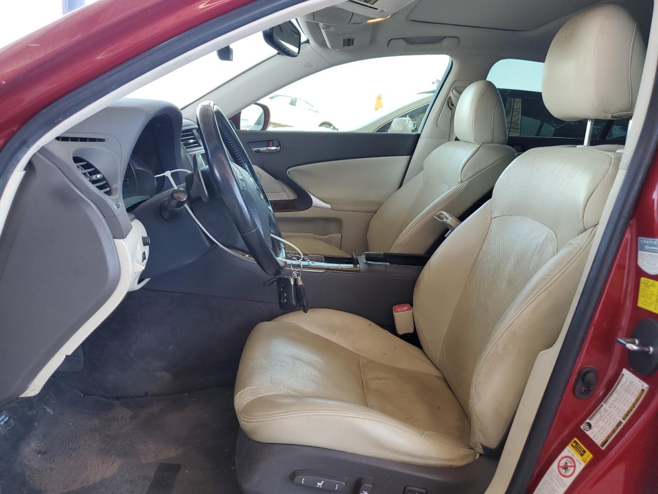 2010 Lexus Is 250 VIN: JTHBF5C20A5128551 Lot: 62420875