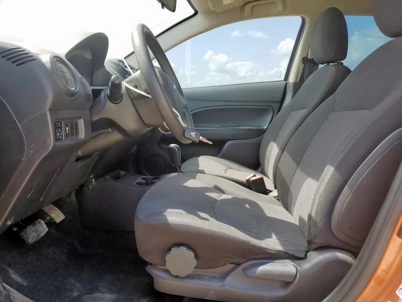  MITSUBISHI MIRAGE 2019 Pomarańczowy