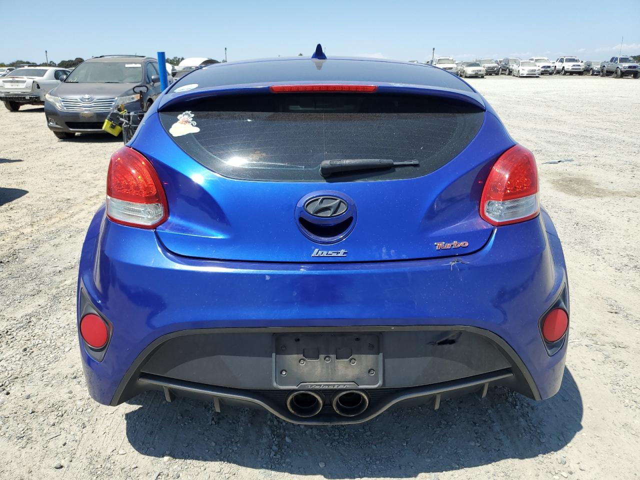 2013 Hyundai Veloster Turbo VIN: KMHTC6AE3DU156562 Lot: 61860885