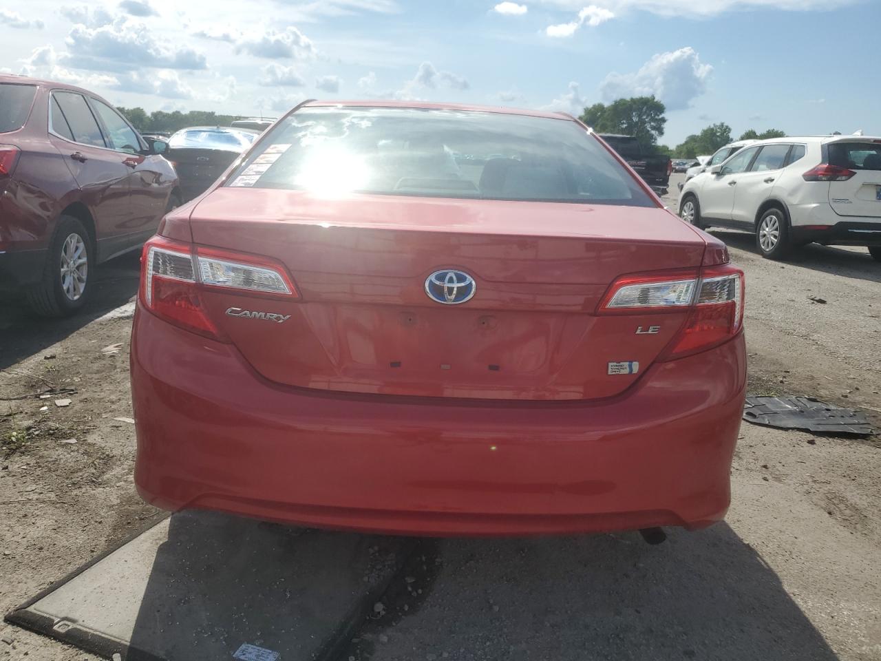2013 Toyota Camry Hybrid VIN: 4T1BD1FK6DU072424 Lot: 62870985