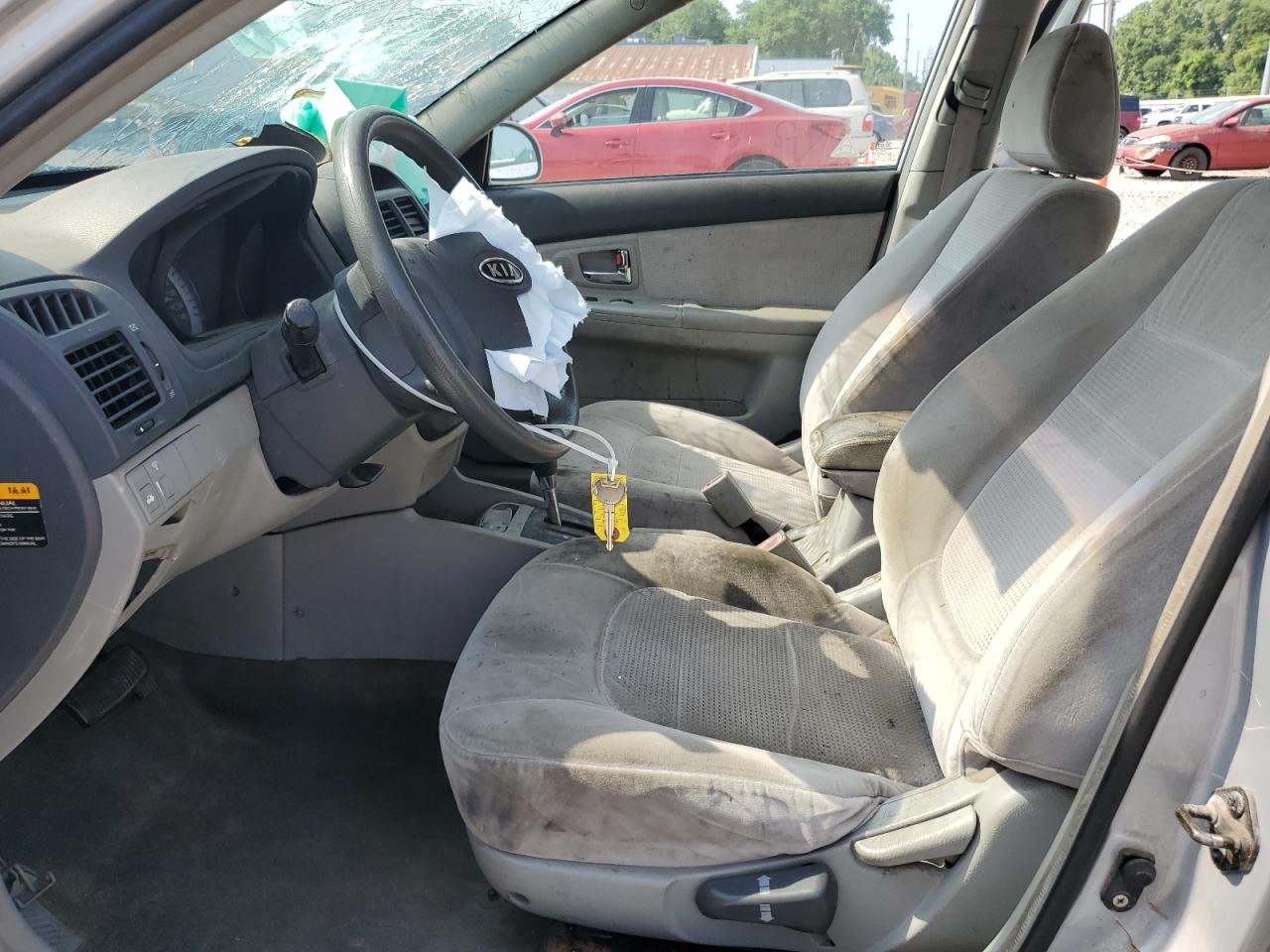 2007 Kia Spectra Ex VIN: KNAFE121675412618 Lot: 61800375