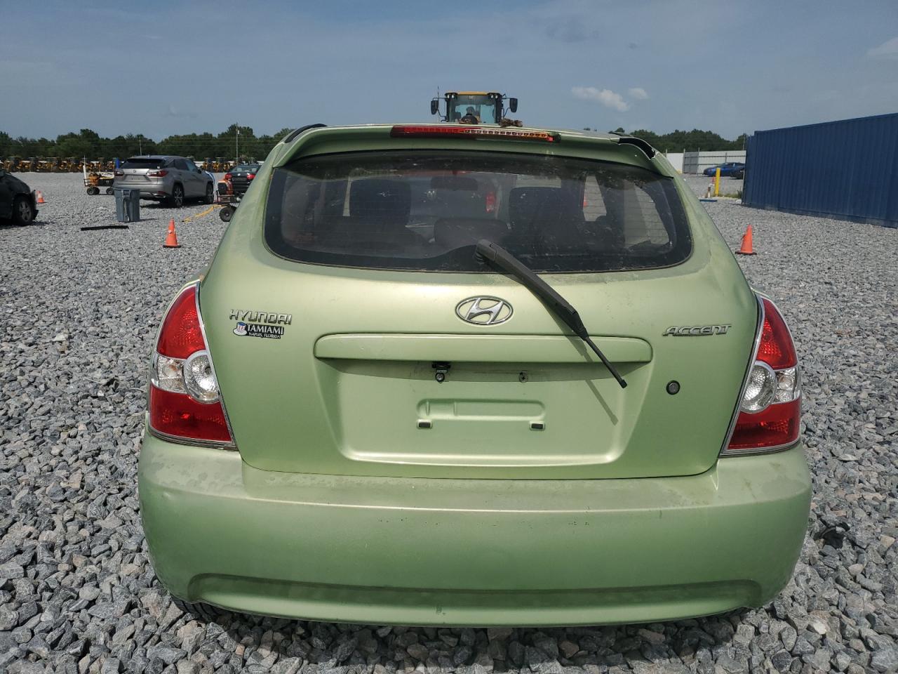2010 Hyundai Accent Blue VIN: KMHCM3AC0AU161031 Lot: 63187505