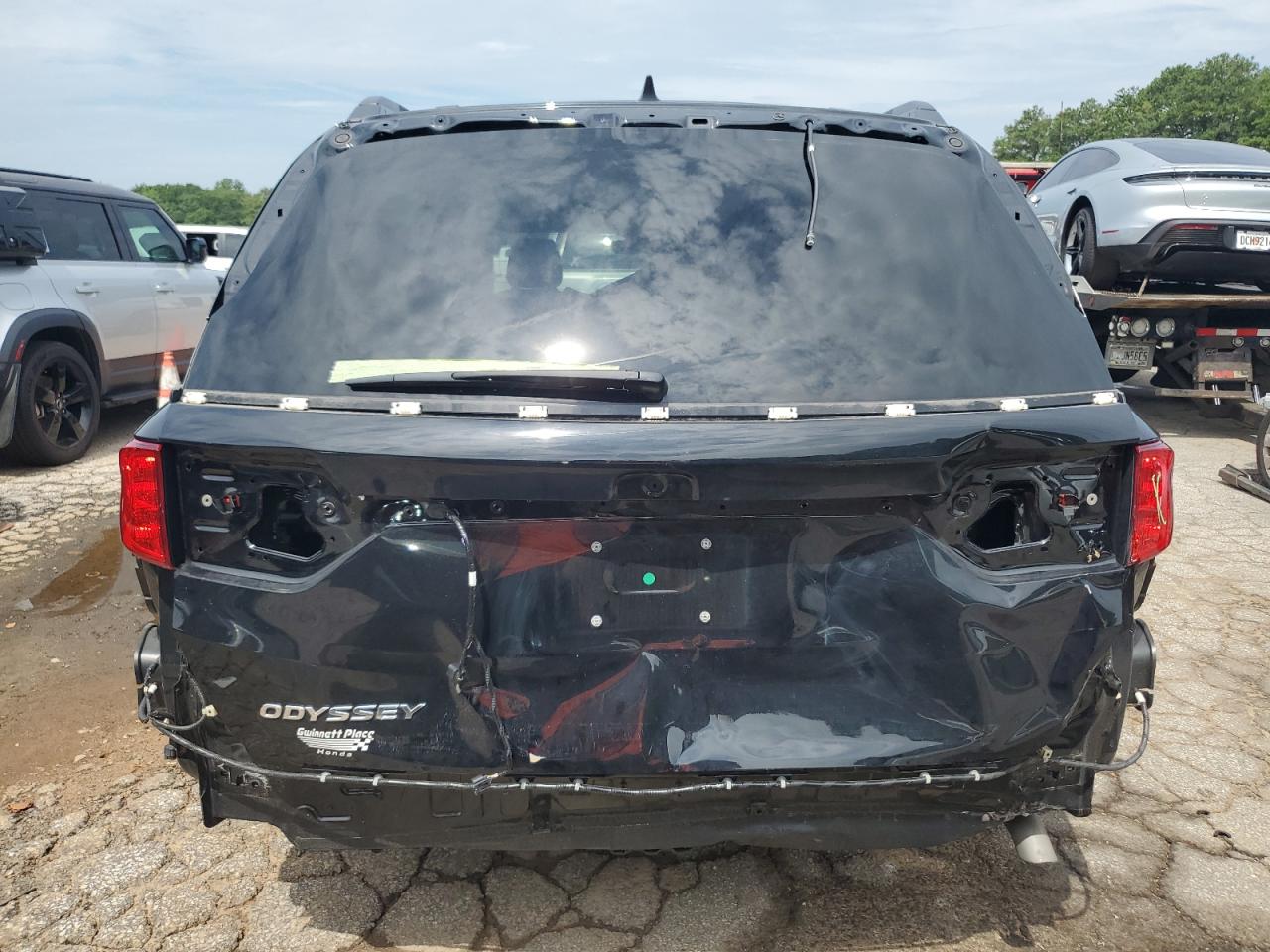 2022 Honda Odyssey Exl VIN: 5FNRL6H76NB017333 Lot: 61392315