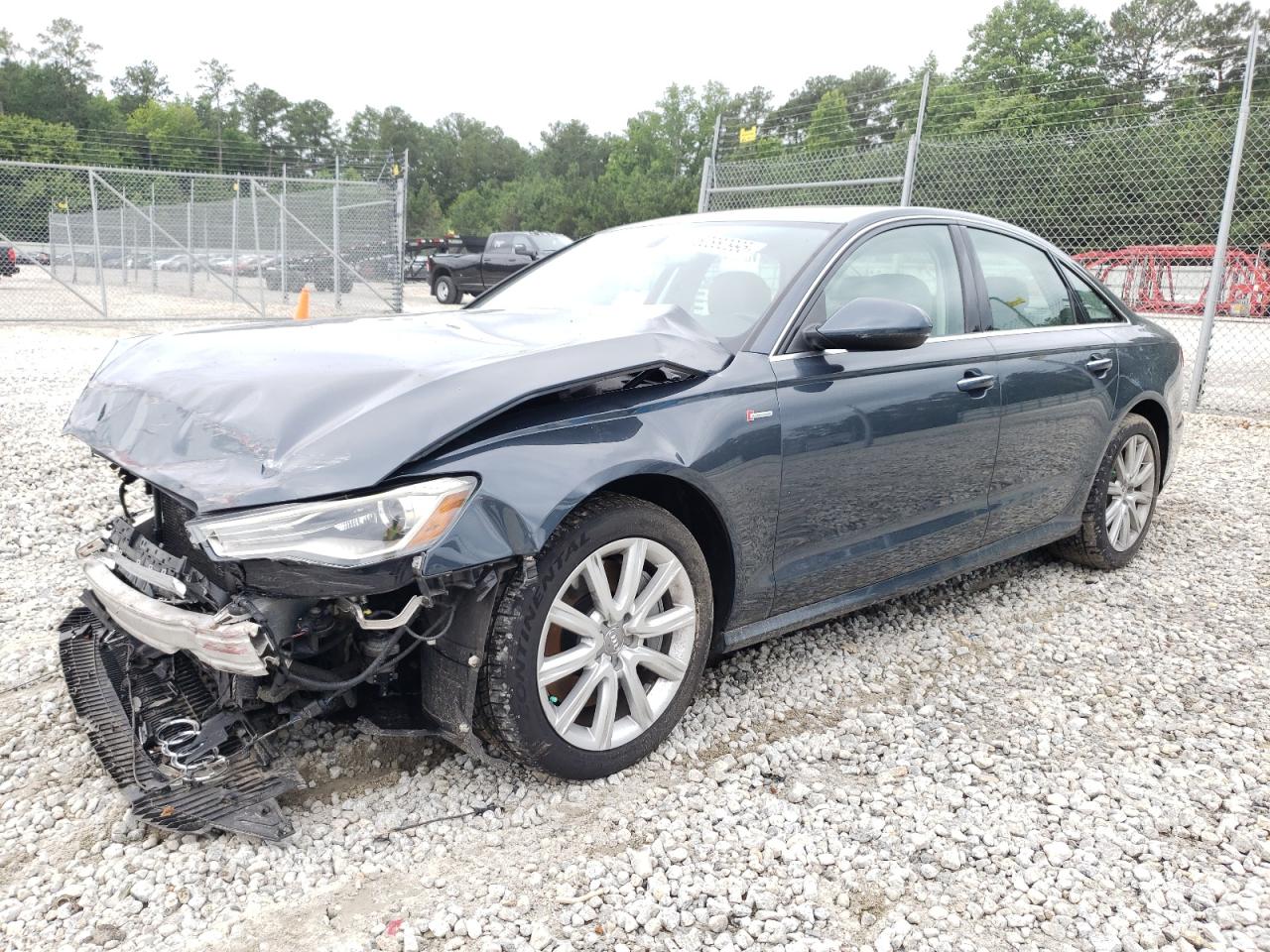 2016 Audi A6 Premium Plus zu verkaufen in Ellenwood, GA - Front End