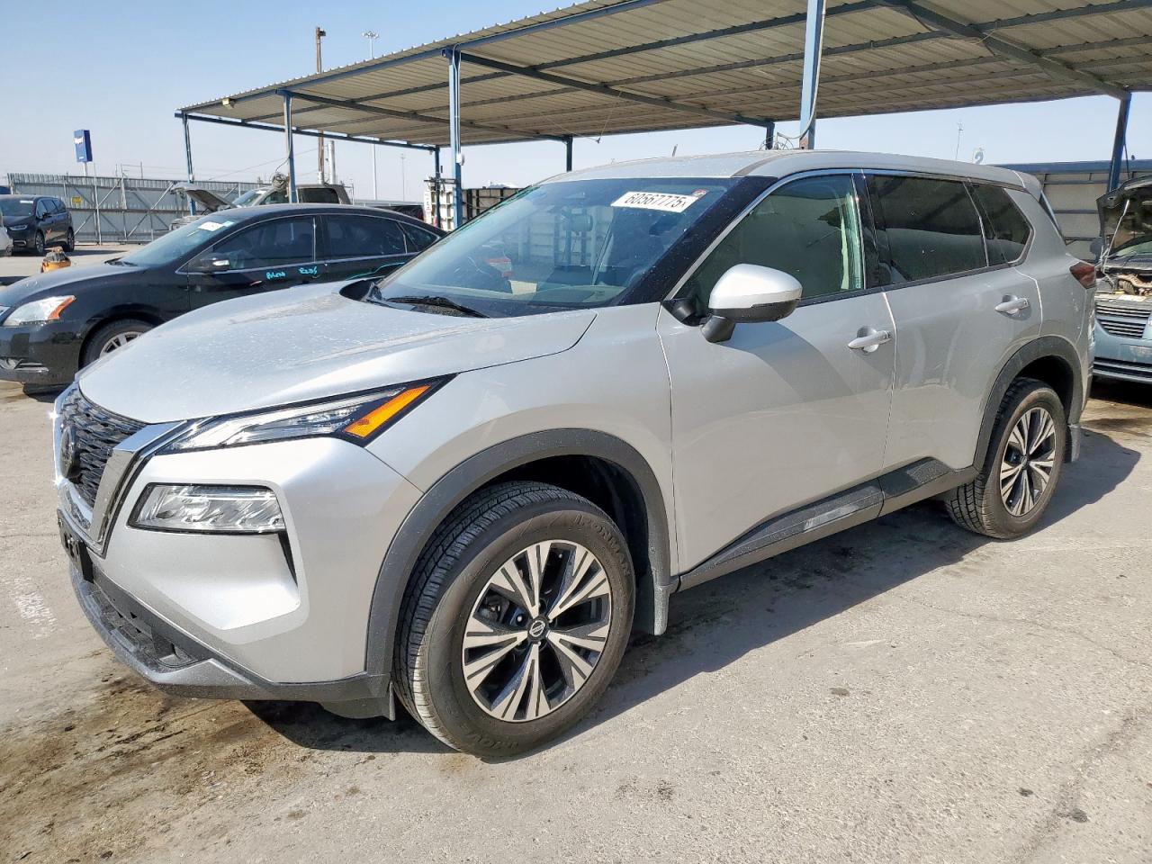 2021 Nissan Rogue Sv na sprzedaż w Anthony, TX - Side