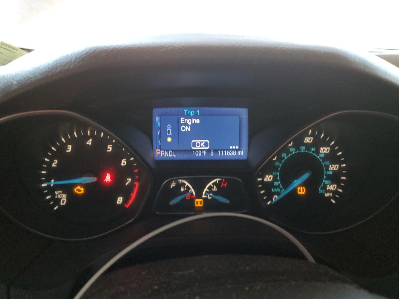 FORD FOCUS 2013 VIN 1FADP3F20DL267933 photo 9