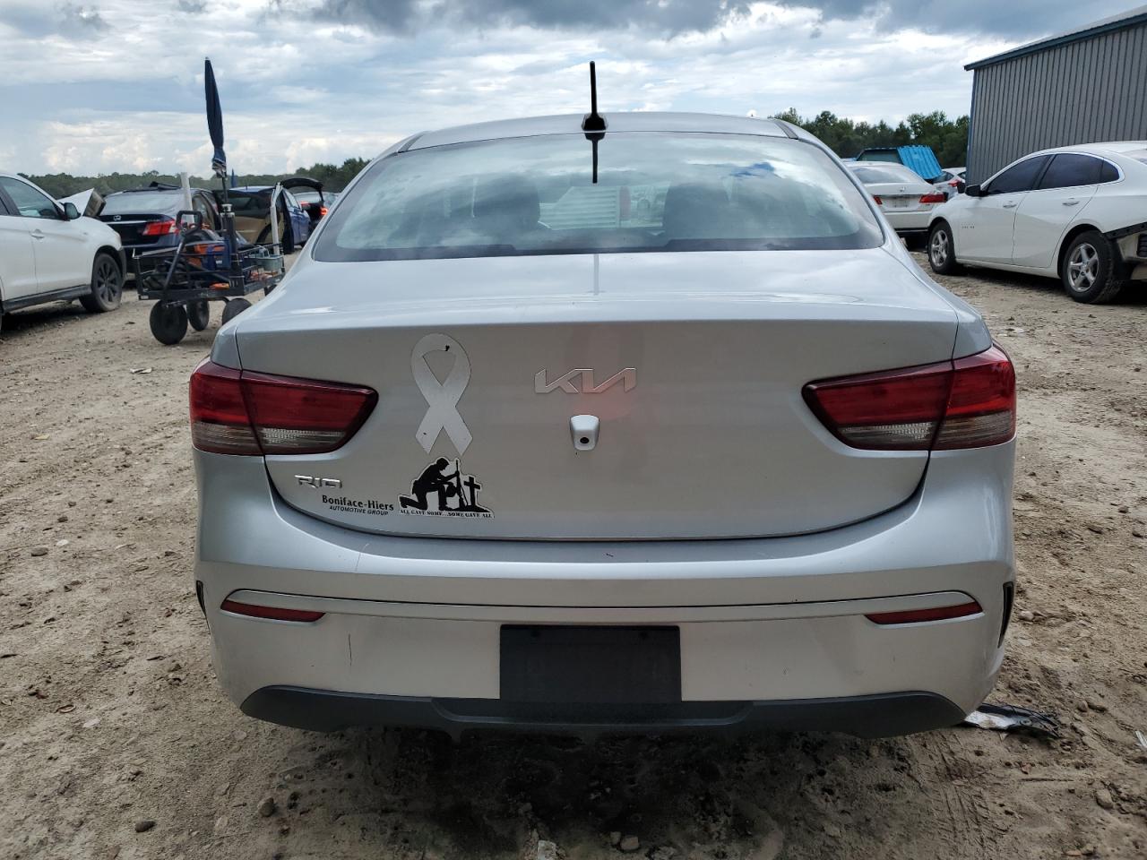 2022 Kia Rio Lx VIN: 3KPA24AD6NE500394 Lot: 62761545