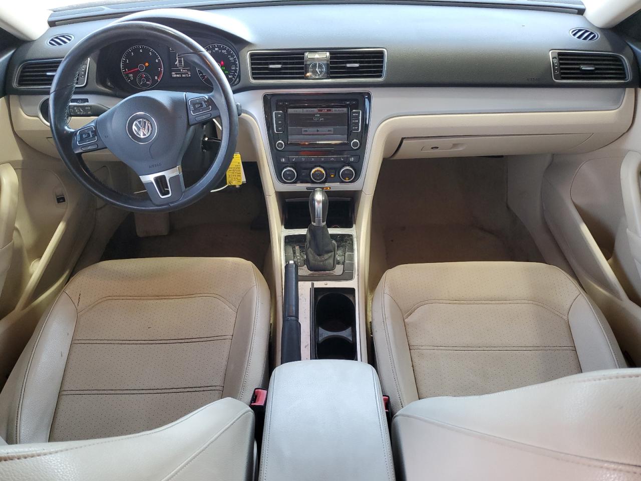 2012 Volkswagen Passat Se VIN: 1VWBH7A37CC075779 Lot: 62419135