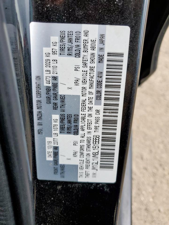 2020 Mazda 6 Touring VIN: JM1GL1VM8L1515558 Lot: 61851895