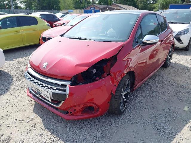 2016 PEUGEOT 208 GTI PR for sale at Copart WOLVERHAMPTON