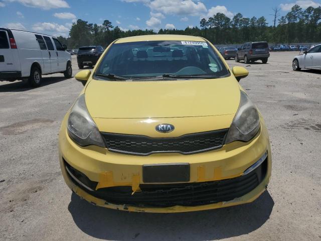  KIA RIO 2016 Żółty