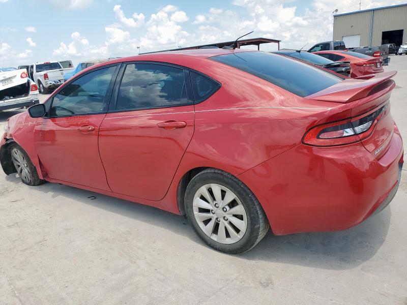 Sedans DODGE DART 2014 Czerwony