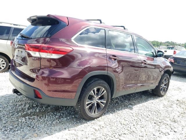  TOYOTA HIGHLANDER 2019 Бургунди