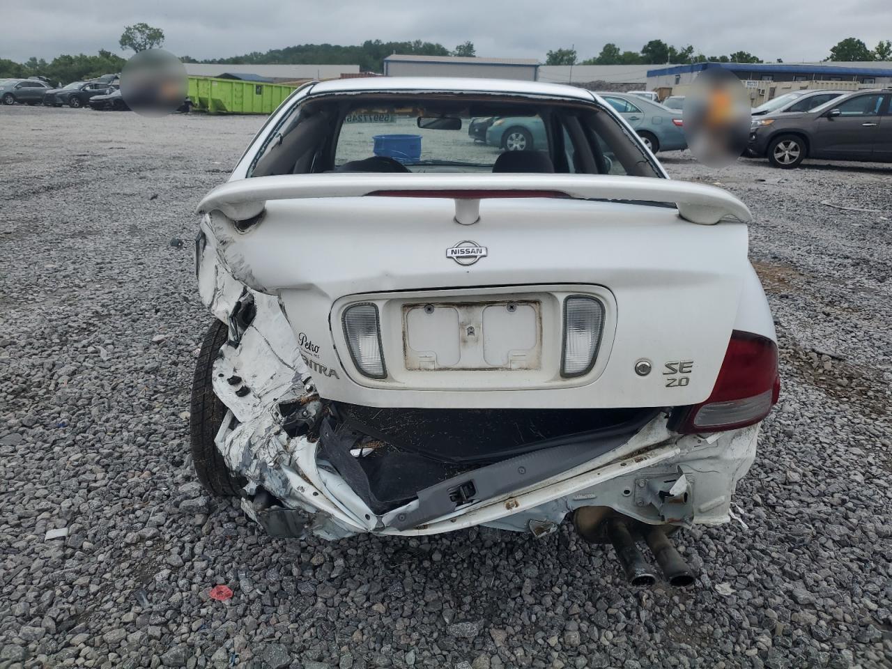 2001 Nissan Sentra Se VIN: 3N1BB51D31L122716 Lot: 59977245
