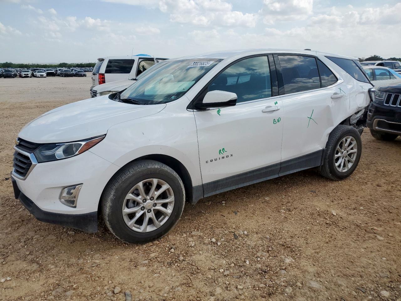 2018 Chevrolet Equinox Lt للبيع في San Antonio، TX - Rear End