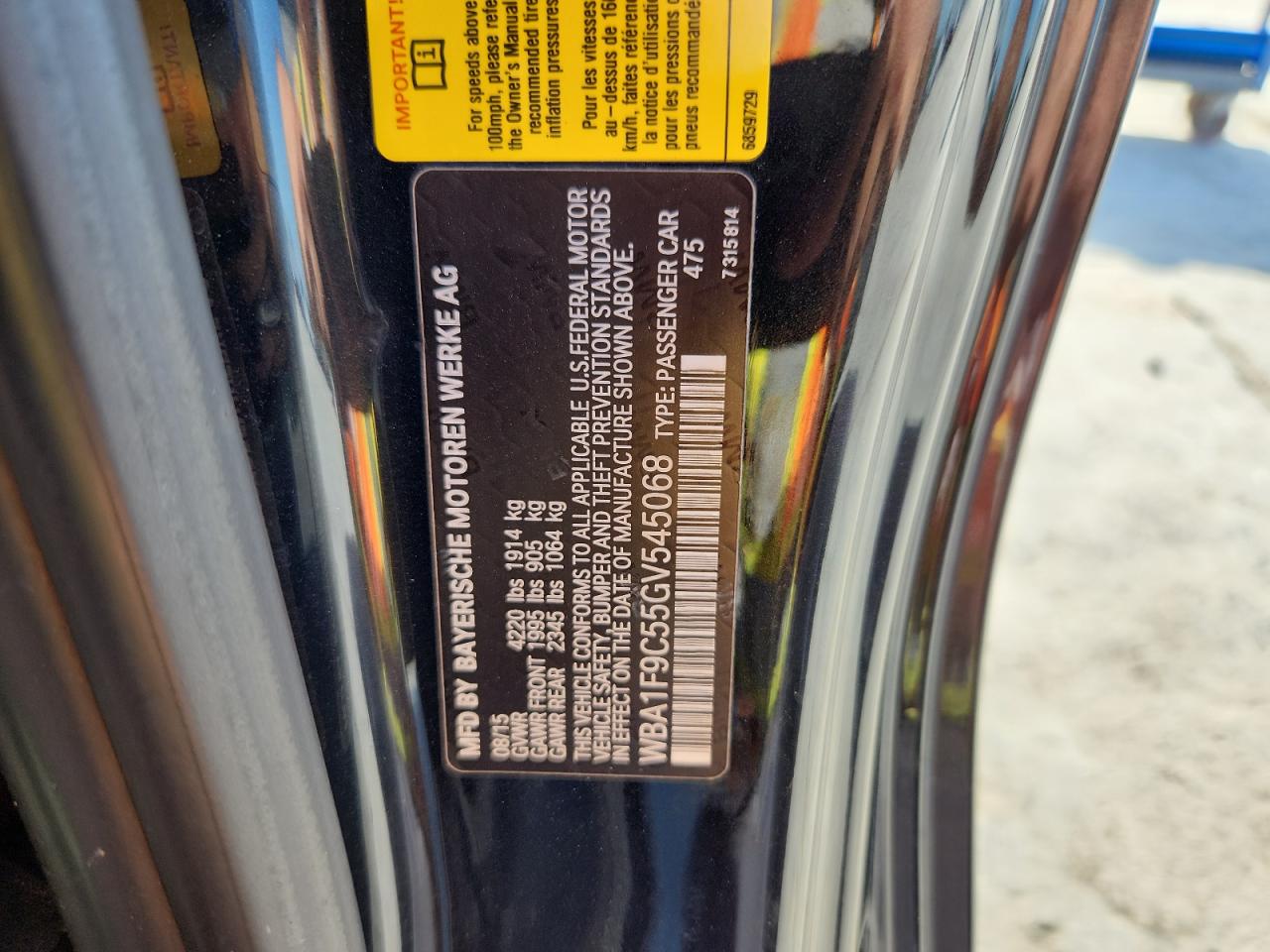 2016 BMW 228 I Sulev VIN: WBA1F9C55GV545068 Lot: 61813375