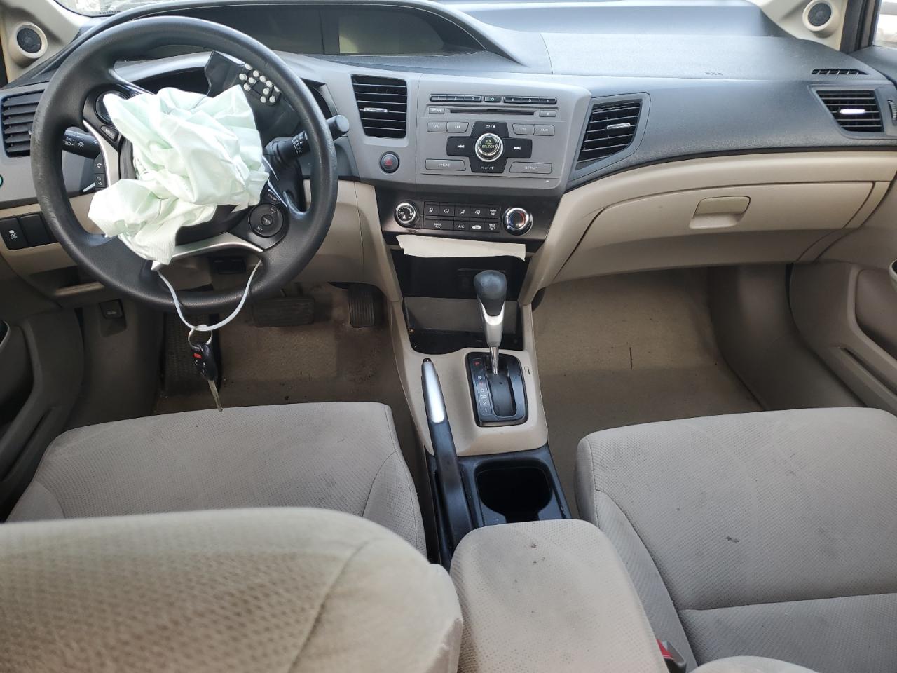 2012 Honda Civic Ex VIN: 19XFB2F8XCE073613 Lot: 61108835