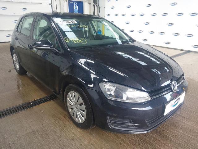 2013 VOLKSWAGEN GOLF S BLU