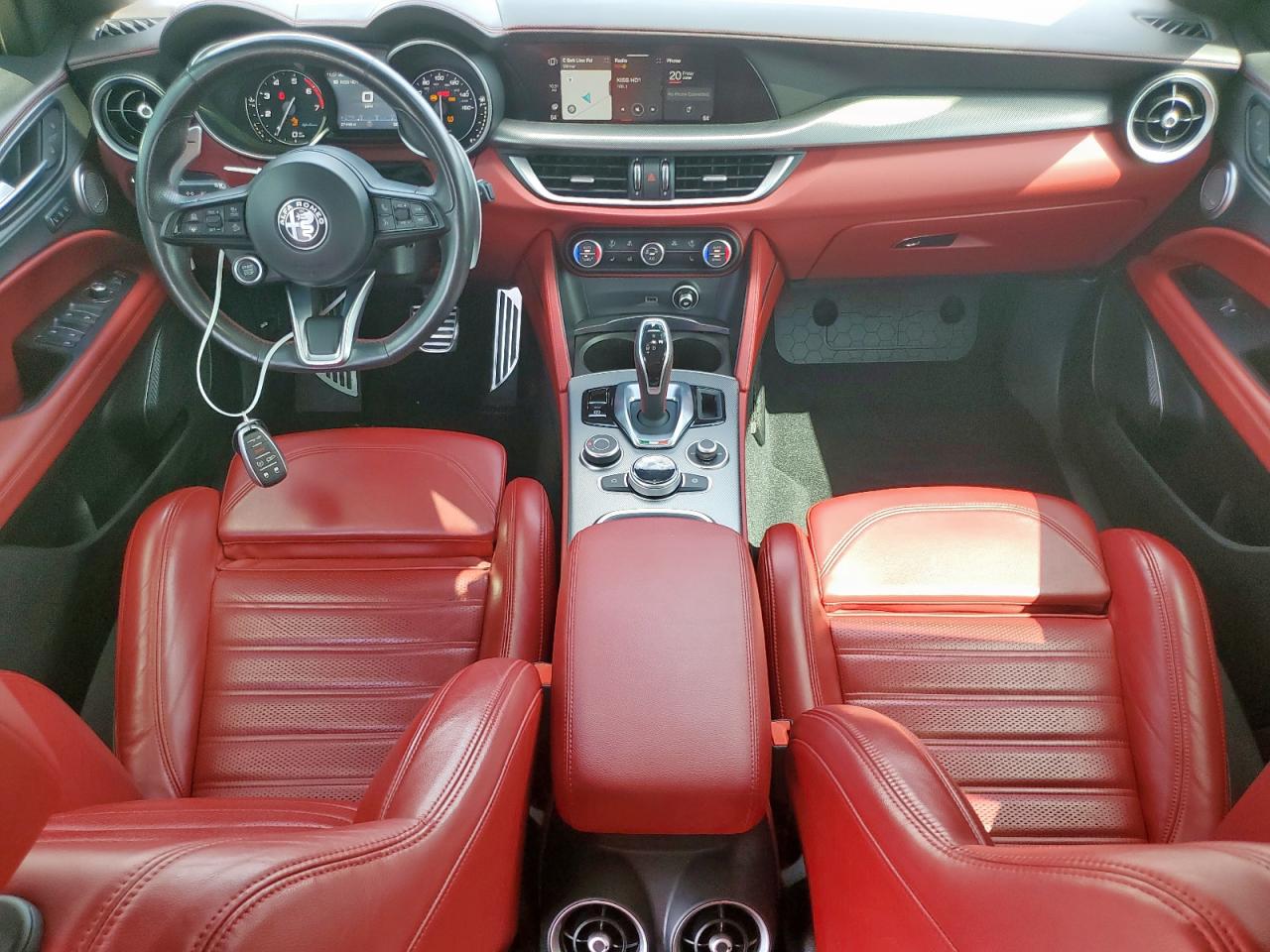 2021 Alfa Romeo Stelvio Ti VIN: ZASPAKBN3M7D08848 Lot: 61918645