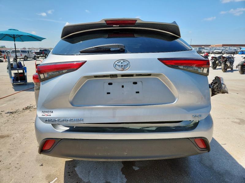  TOYOTA HIGHLANDER 2020 Srebrny