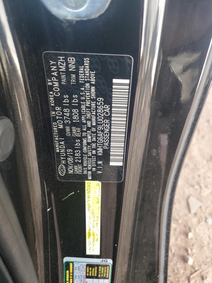 2020 Hyundai Veloster Base VIN: KMHTG6AF9LU028659 Lot: 61259715