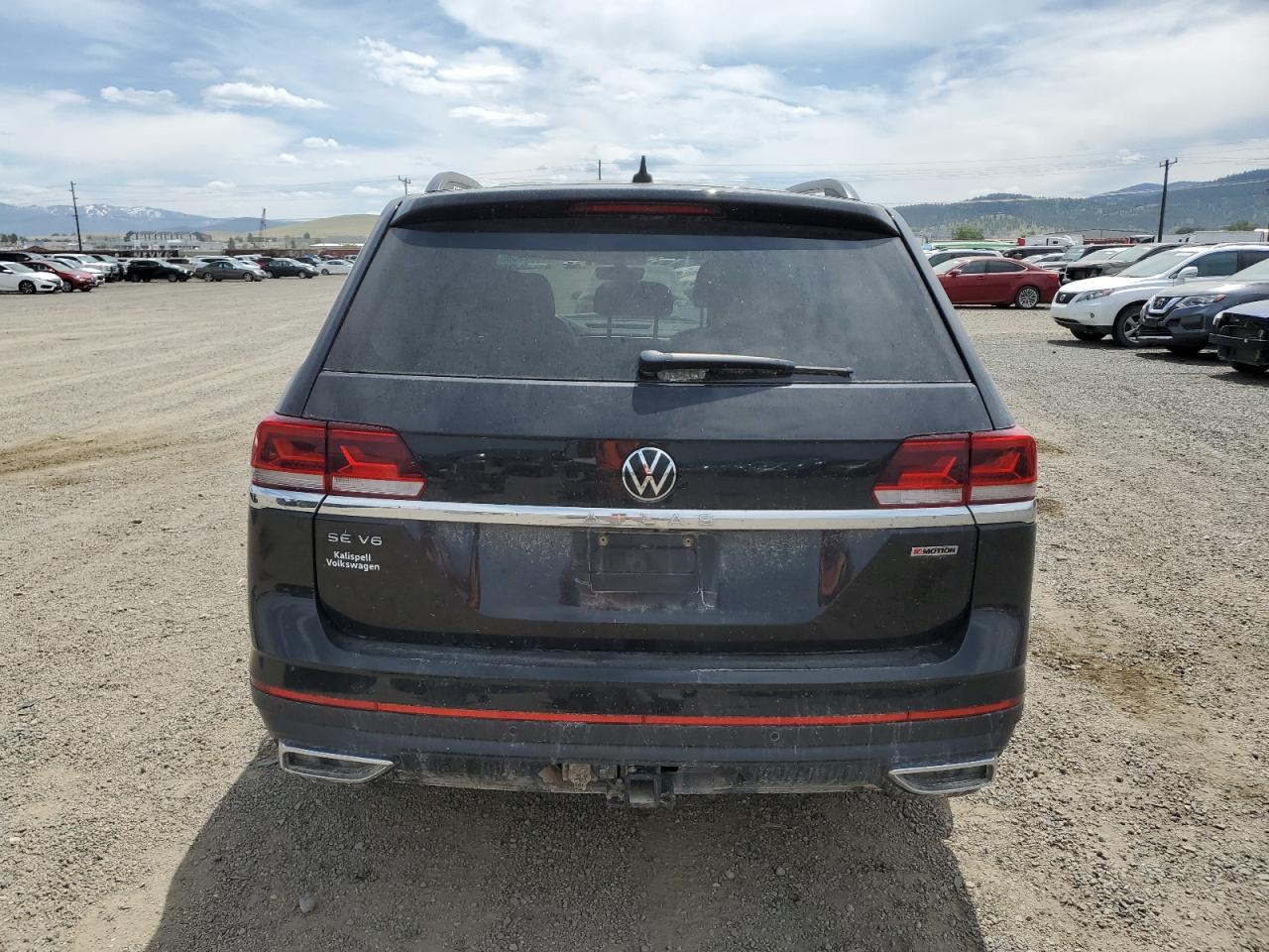 2022 Volkswagen Atlas Se VIN: 1V2KR2CA9NC542541 Lot: 59379595