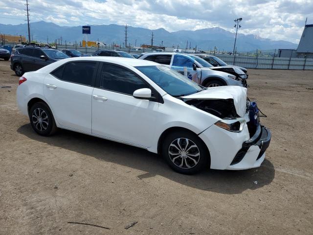  TOYOTA COROLLA 2015 White