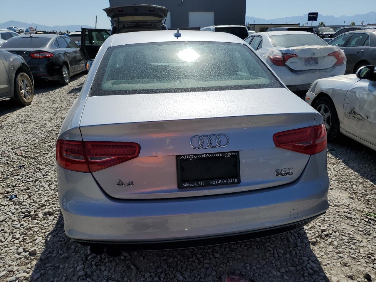 2016 Audi A4 Premium S-Line VIN: WAUBFAFL2GN004821 Lot: 62351025