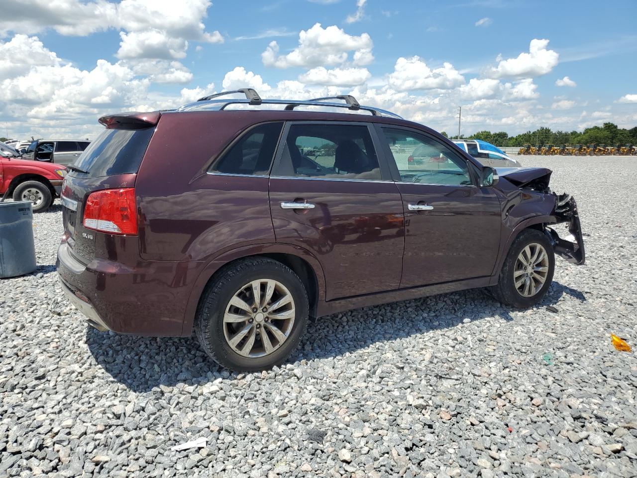 KIA SORENTO 2012 VIN 5XYKW4A21CG261277 zdjęcie 3