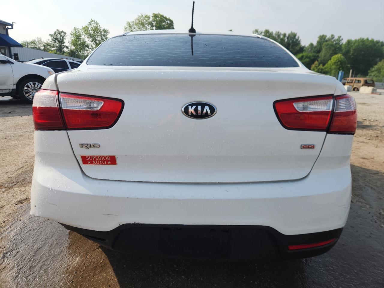2014 Kia Rio Lx VIN: KNADM4A38E6344165 Lot: 60120145
