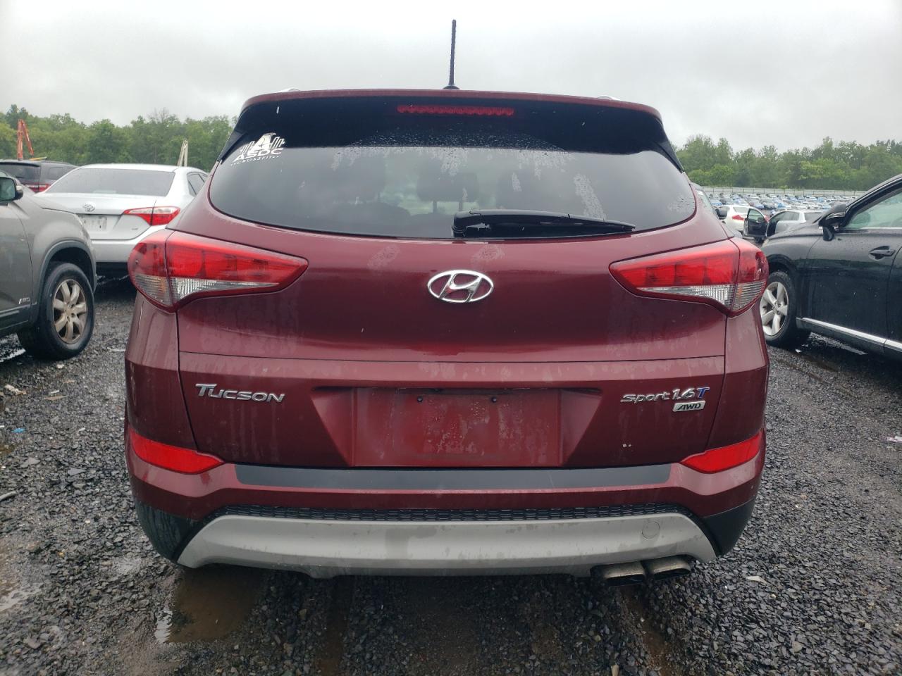 2017 Hyundai Tucson Limited VIN: KM8J3CA22HU593857 Lot: 60505135