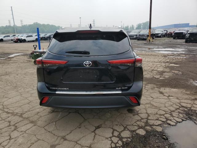  TOYOTA HIGHLANDER 2022 Чорний
