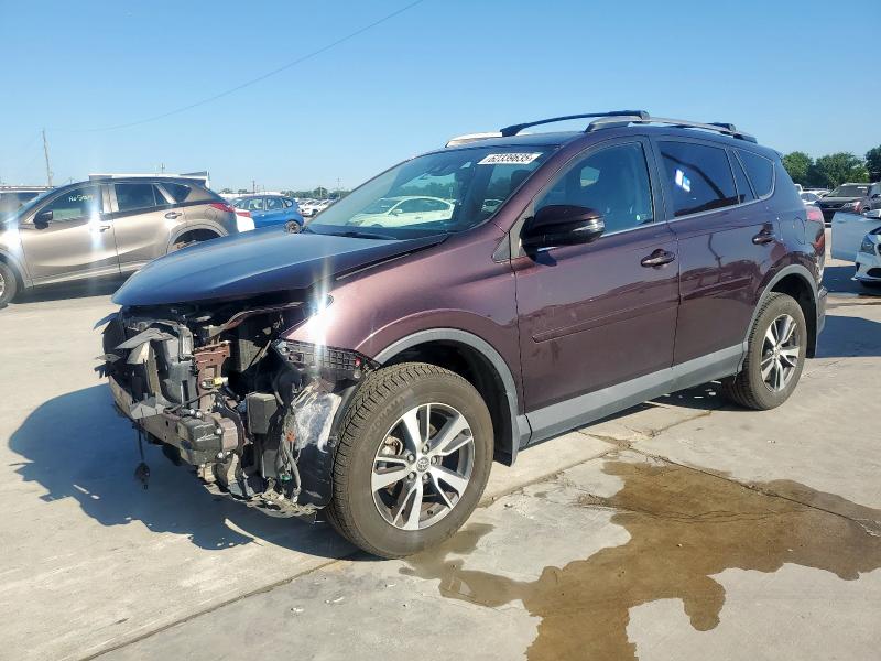  TOYOTA RAV4 2018 Бордовый