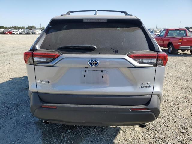  TOYOTA RAV4 2021 Серебристый