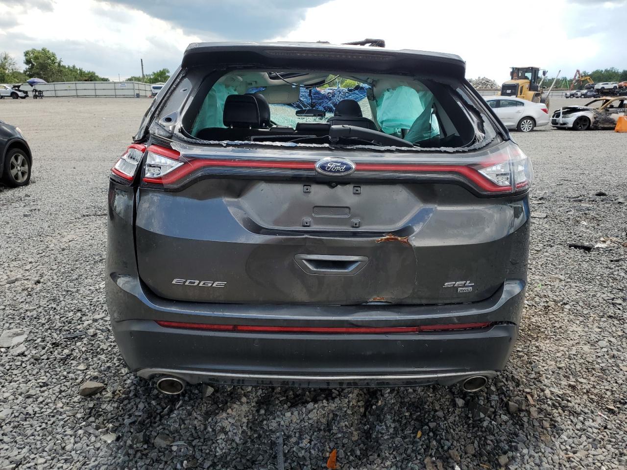 2018 Ford Edge Sel VIN: 2FMPK4J8XJBC24358 Lot: 61647935