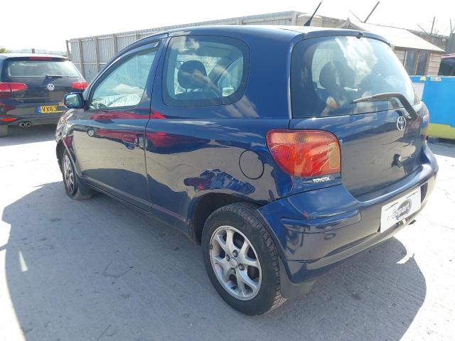 2005 TOYOTA YARIS BLUE