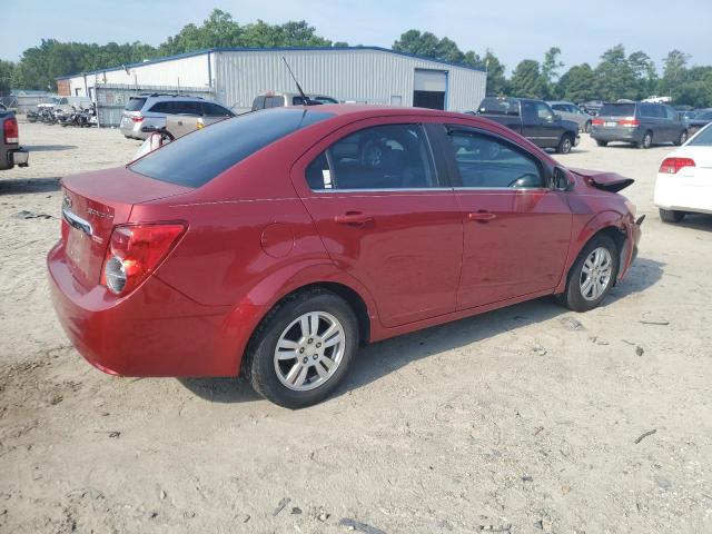  CHEVROLET SONIC 2013 Czerwony