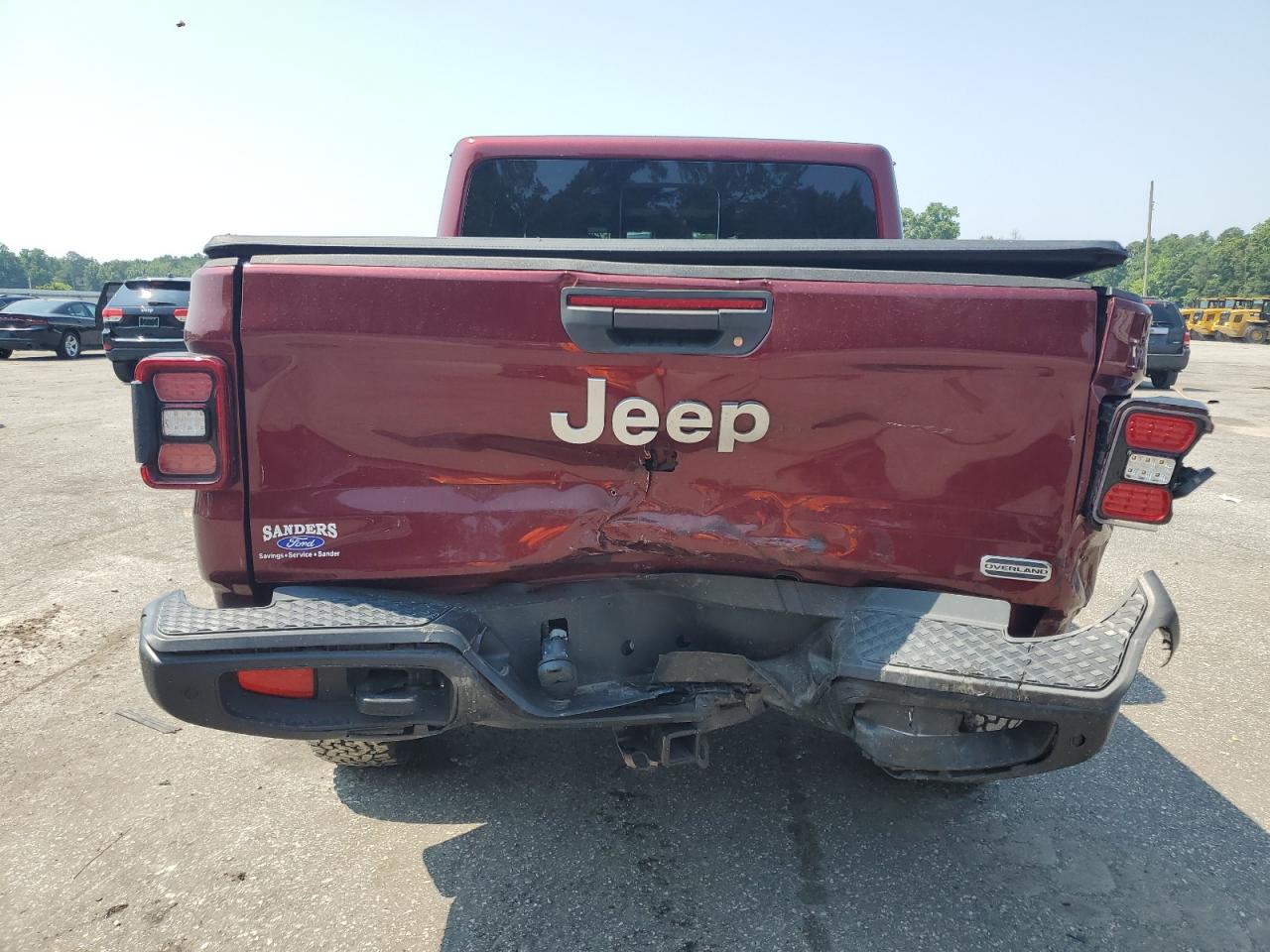 2021 Jeep Gladiator Overland VIN: 1C6HJTFG4ML525371 Lot: 62309525