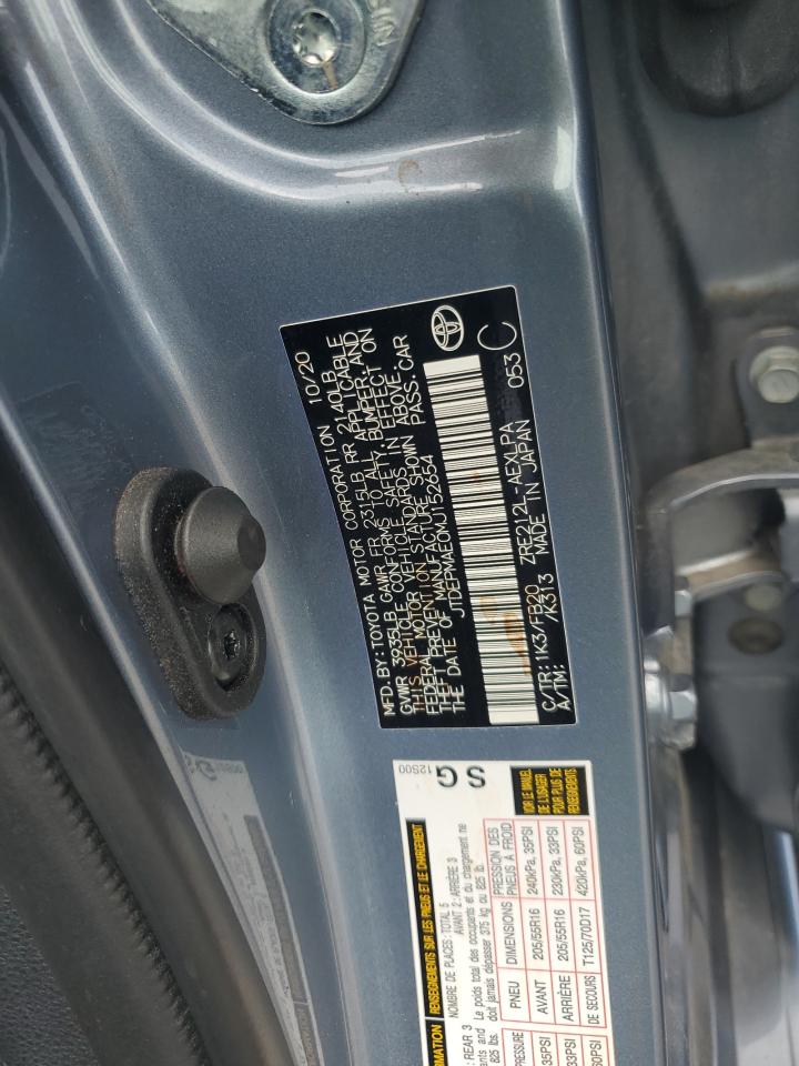 TOYOTA COROLLA 2021 VIN JTDEPMAE0MJ152654 zdjęcie 13